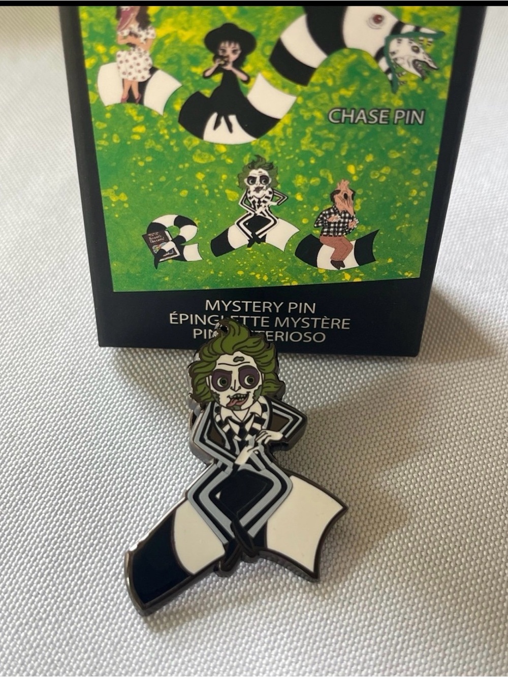 Loungefly Beetlejuice Sandworm Characters Blind Box Enamel Pin